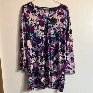 Floral Long Sleeve Top